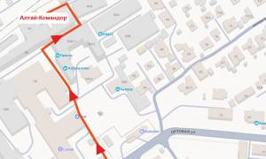 Схема подъезда